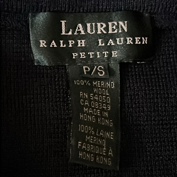Lauren Ralph Lauren double breasted sweater jacket - Picture 5 of 5
